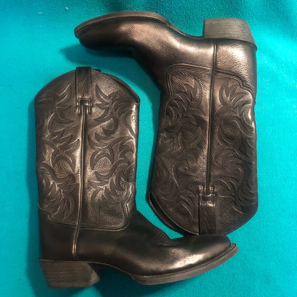 Ariat Black Leather Men's Boots
